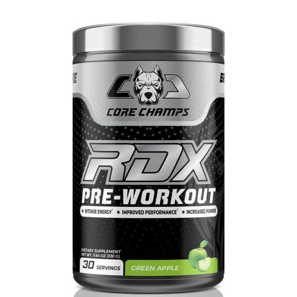 CORE CHAMPS PRE-WORKOUT - GREEN APPLE